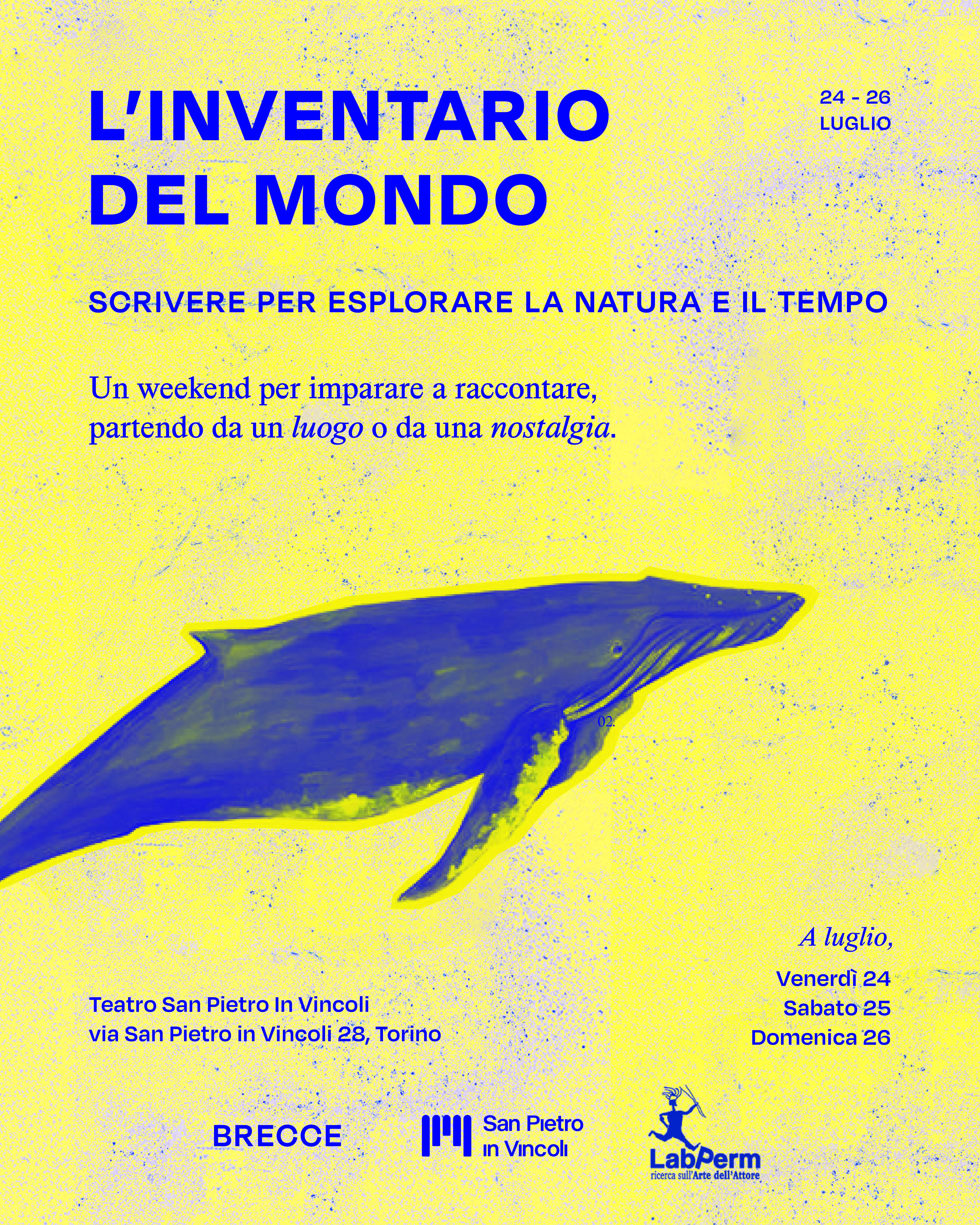 Inventario weekend 26